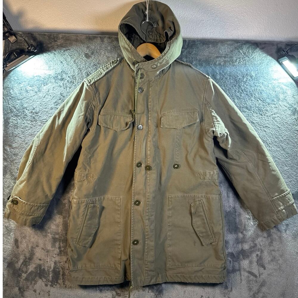 VTG Cold War Era West Germany Army Bundeswehr Field Parka Medium w/ OG Liner